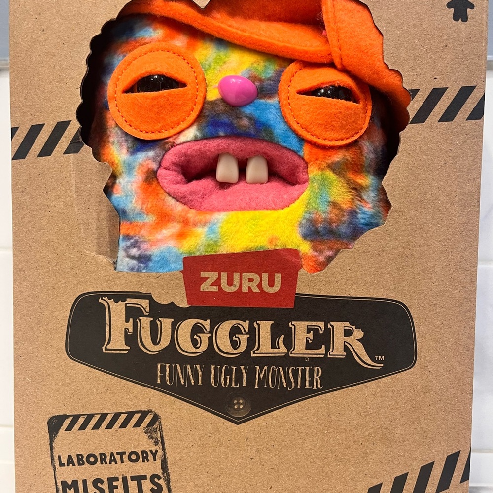 Fuggler Funny Ugly Monster Laboratory Misfits RABBID RABBIT 9" Plush - Picture 4 of 8